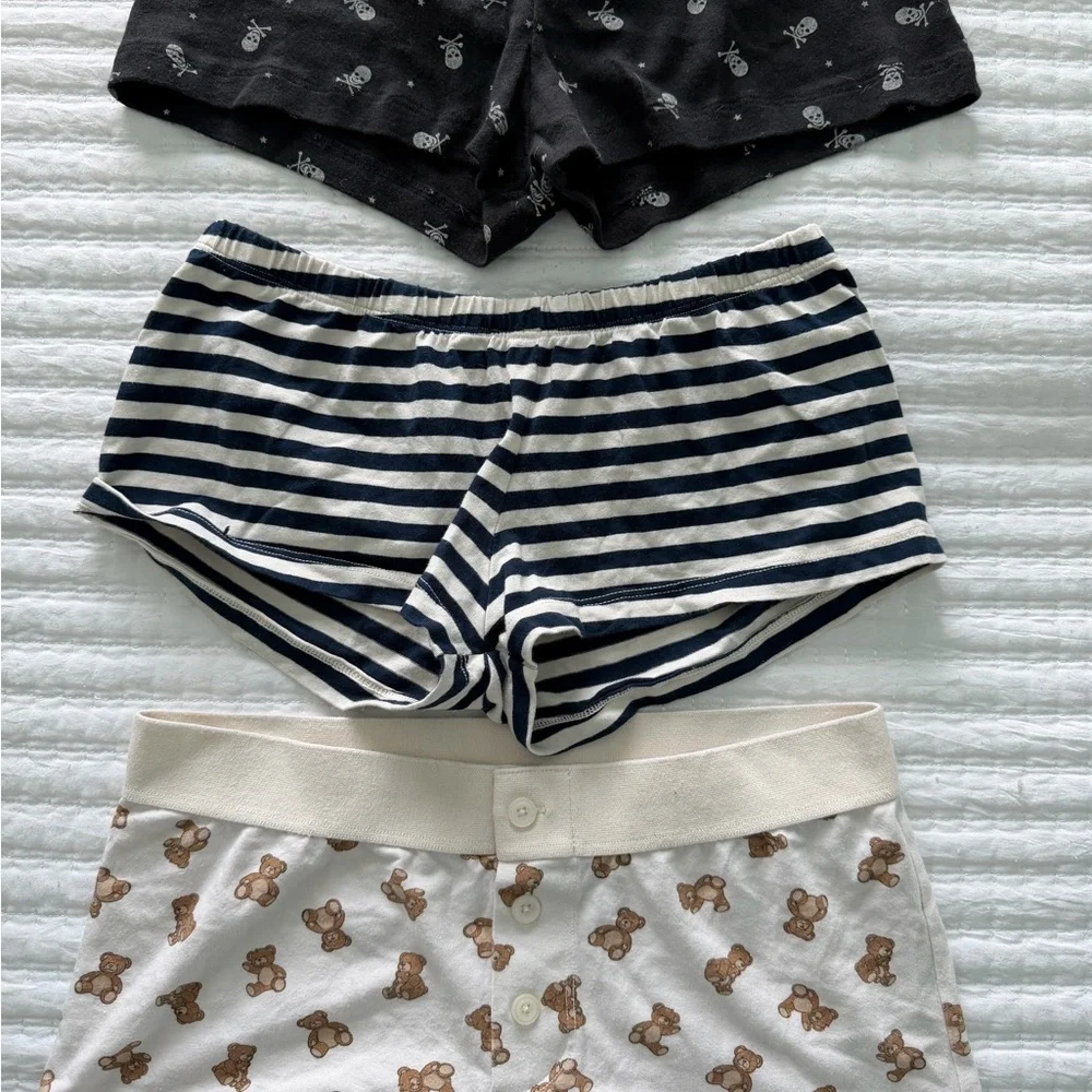 3 pairs or Brandy Melville sleep shorts - Picture 2 of 3